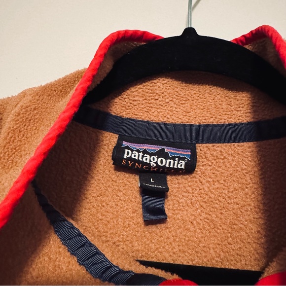 Patagonia Synchilla Snap-T Molten Lava Pullover - Picture 5 of 6